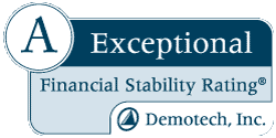 A Exceptional Financial Stability Rating® DemoTech, Inc. (Se abre en una pestaña nueva)